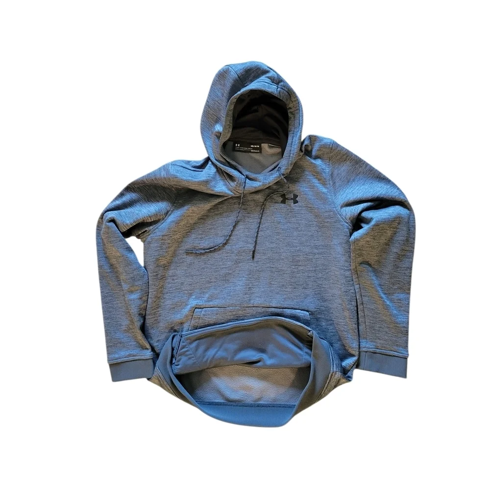 Under Armour Blue Gray Hoodie Men's Size M